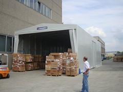 Tunnel ad uso magazzino a Potenza