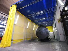 Tunnel mobile interno a Eboli