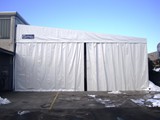copertura mobile su ruote